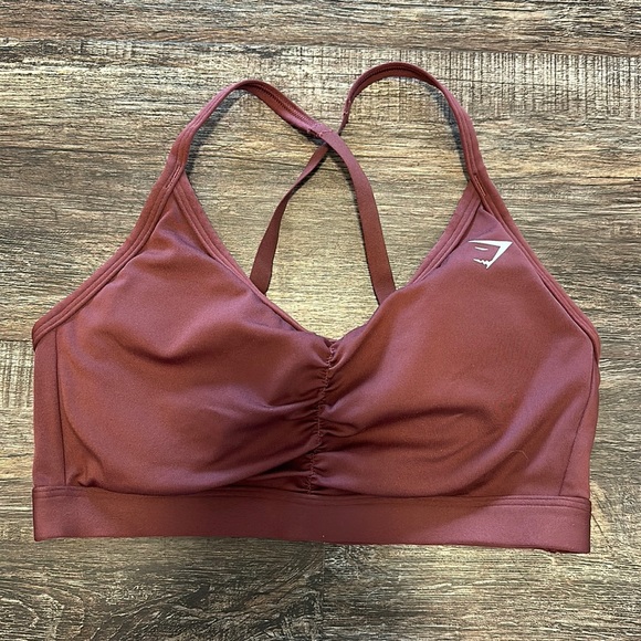 Gymshark Other - Gymshark ruched sports bra, size small